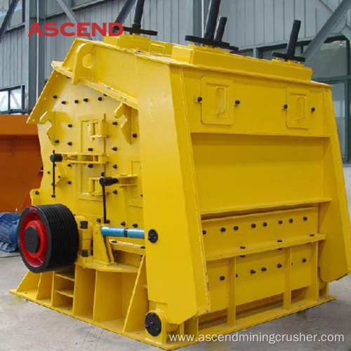 European type rock stone ore impact crusher plant